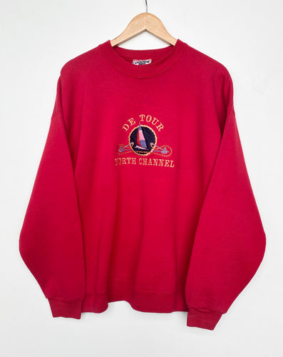 90s Lee De Tour North Channel Sweatshirt (XL)
