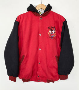 80s Disney Mickey Baseball Jacket (S)