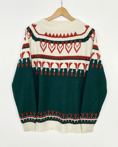 90s Grandad jumper (L)
