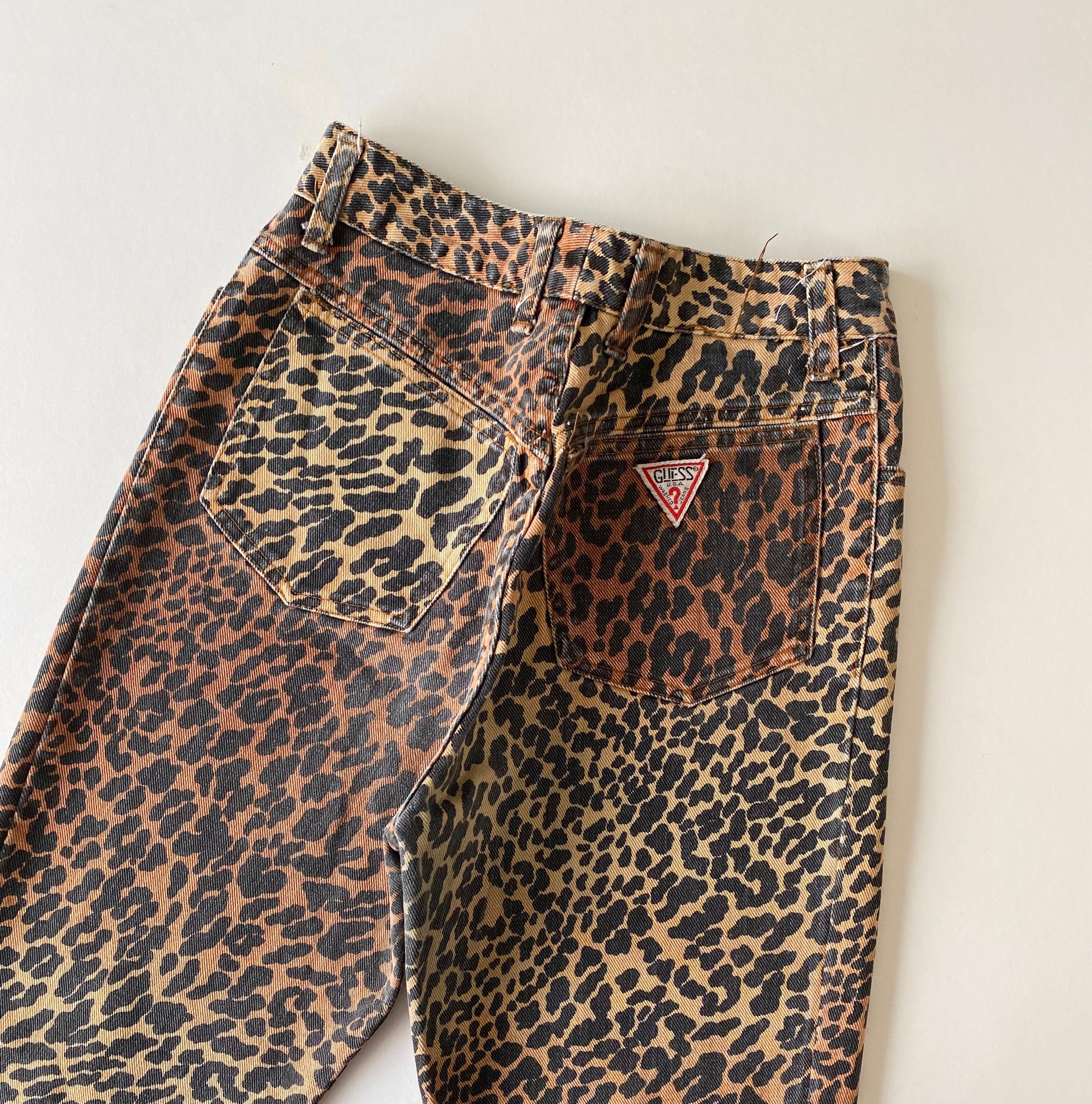 Guess leopard pants Clearance