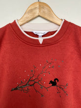 Load image into Gallery viewer, Printed ‘Squirrel’ sweatshirt (XS)