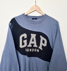 Gap Reworked Sweatshirt M Red Cactus Vintage