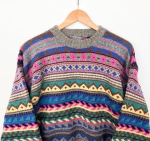 90s Grandad jumper (M)