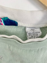 Load image into Gallery viewer, Embroidered ‘Floral’ sweatshirt (XS)