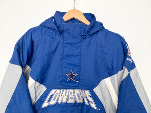 90s Starter Dallas Cowboys coat XS Red Cactus Vintage