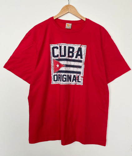 Printed ‘Cuba’ T-Shirt (XL)