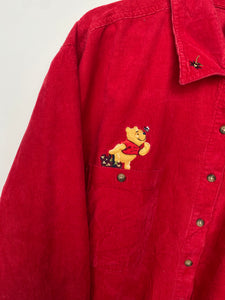 90s Winnie the Pooh cord shirt (XL)