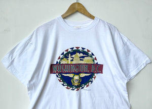 Printed ‘Washington’ t-shirt (XL)