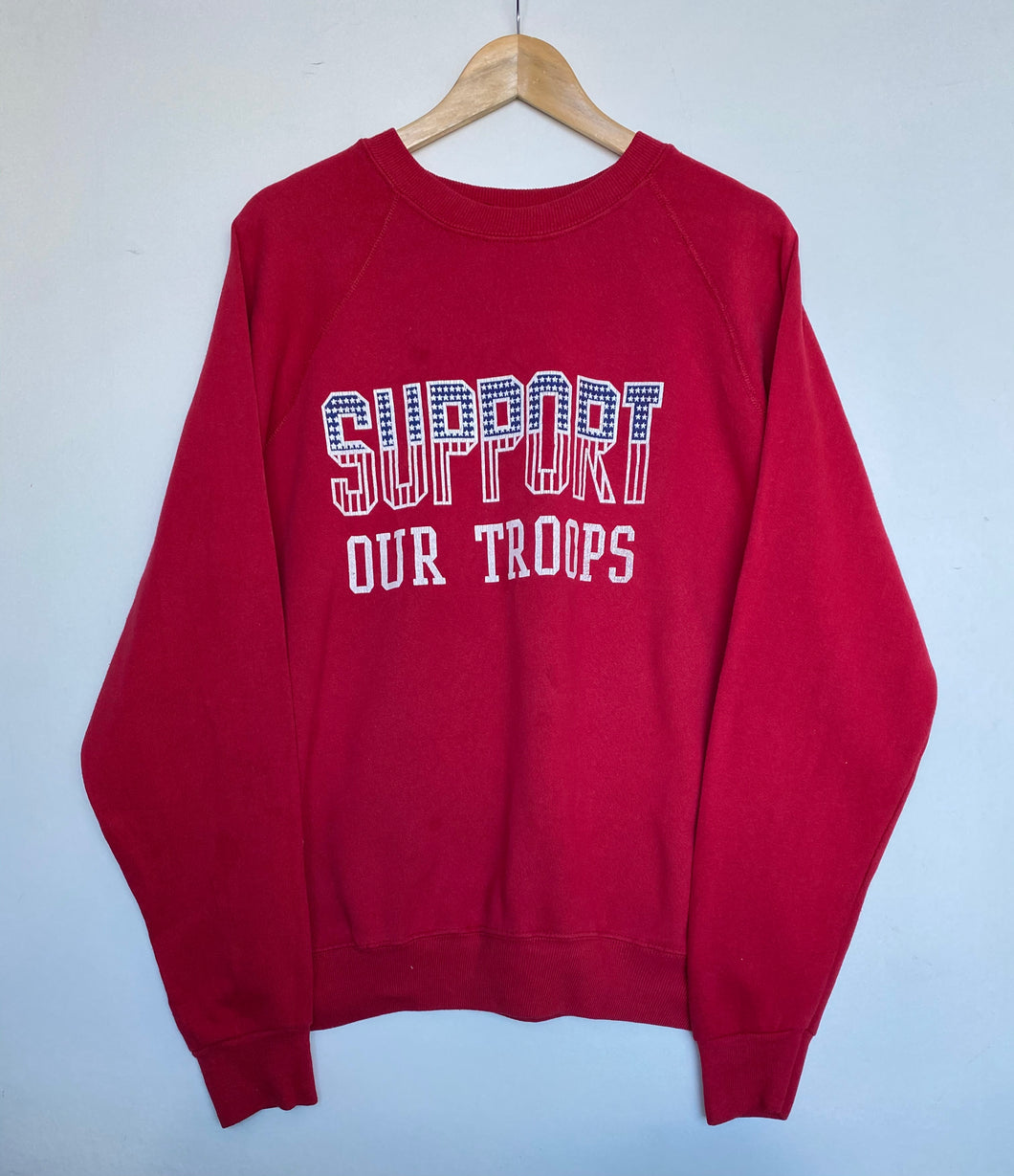 Printed ‘USA’ sweatshirt (L)