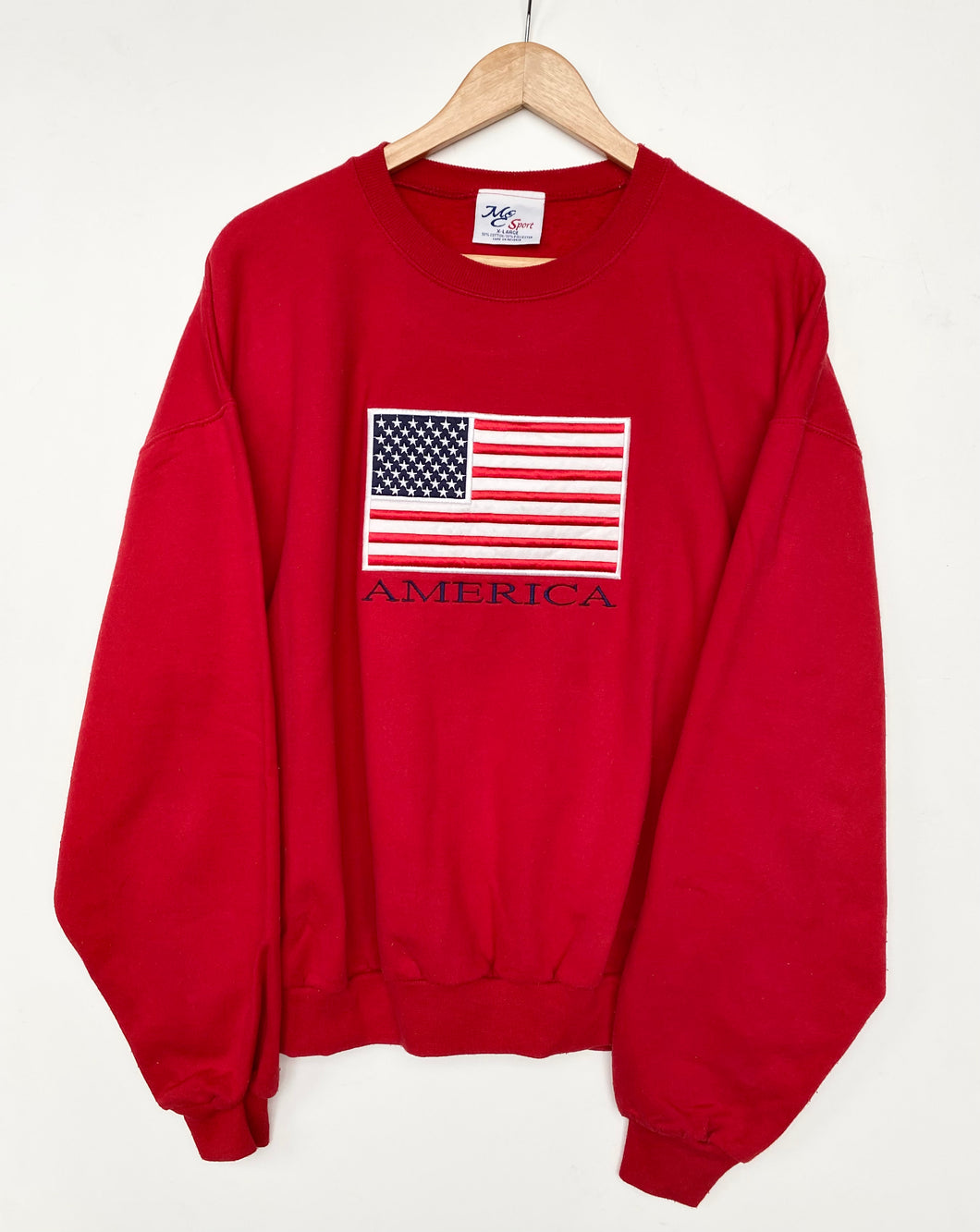 American Flag Sweatshirt (XL)