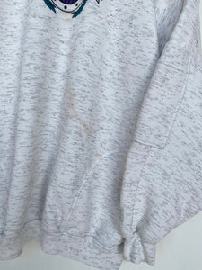 Printed sweatshirt (S)
