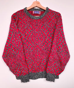 90s Grandad jumper (M)