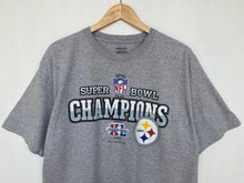 Load image into Gallery viewer, Reebok NFL Steelers t-shirt (L)