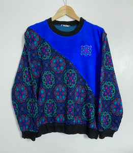 Patterned sweatshirt (S)