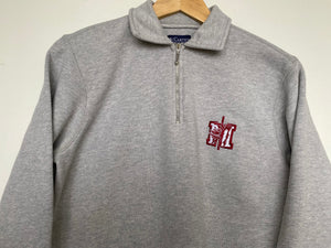 Embroidered 1/4 zip (XS)