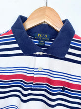 Load image into Gallery viewer, Ralph Lauren striped polo (S)