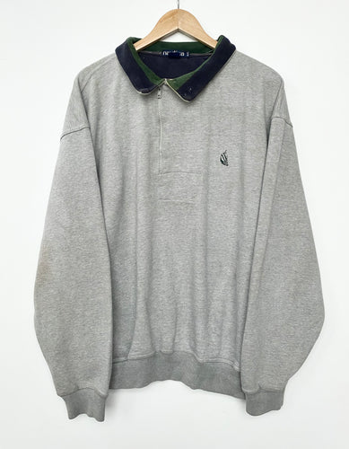 90s Nautica 1/4 zip (M)