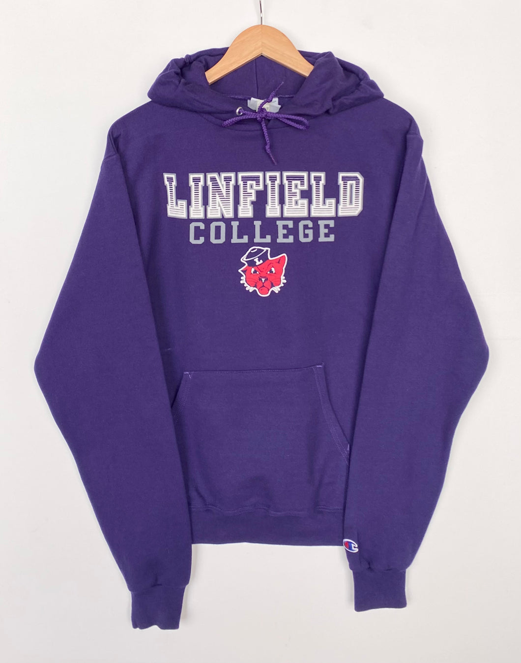 Champion Linfield College hoodie (S)