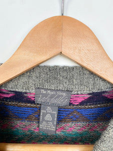 90s Grandad jumper (M)