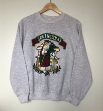 Load image into Gallery viewer, Lee Saint Nicholas Christmas sweatshirt (S)