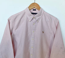 Load image into Gallery viewer, Ralph Lauren striped shirt (S)