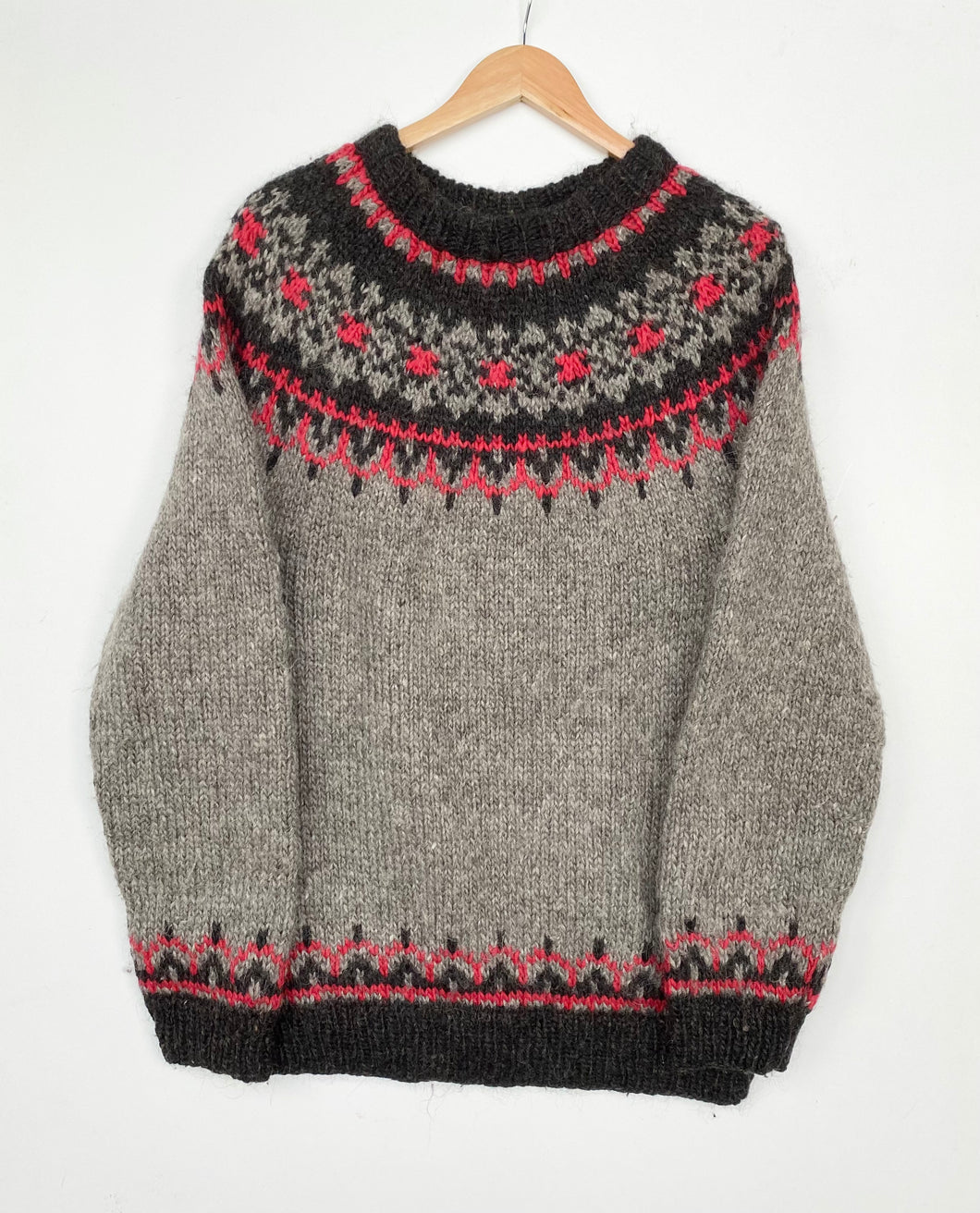 90s Grandad jumper (M)