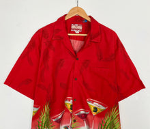 Load image into Gallery viewer, Crazy print ‘cocktail’ shirt (XXL)
