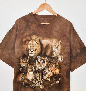 Big Cat Tie-Dye t-shirt (2XL)