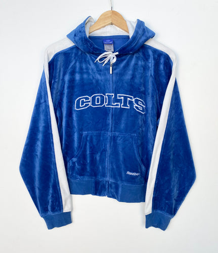 Women’s NFL Indianapolis Colts Velour Hoodie (L)