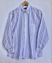 Load image into Gallery viewer, 90s Striped shirt (L)