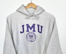 Load image into Gallery viewer, Champion JMU hoodie (S)