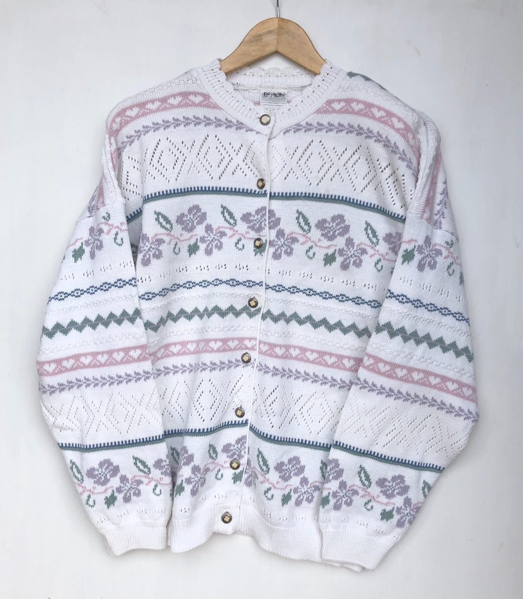 90s Grandad jumper (M)