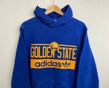 Load image into Gallery viewer, Adidas NBA Warriors hoodie (S)
