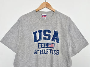 Printed ‘USA’ t-shirt (L)