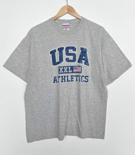 Load image into Gallery viewer, Printed ‘USA’ t-shirt (L)