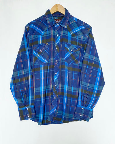 Wrangler flannel shirt (L)
