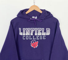 Load image into Gallery viewer, Champion Linfield College hoodie (S)