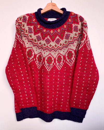 90s Grandad jumper (S)