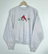 Load image into Gallery viewer, Embroidered ‘Birds’ sweatshirt (XL)