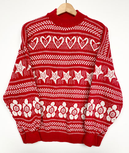 90s Grandad jumper (M)
