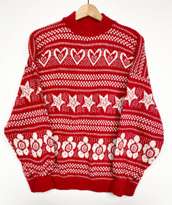 90s Grandad jumper (M)