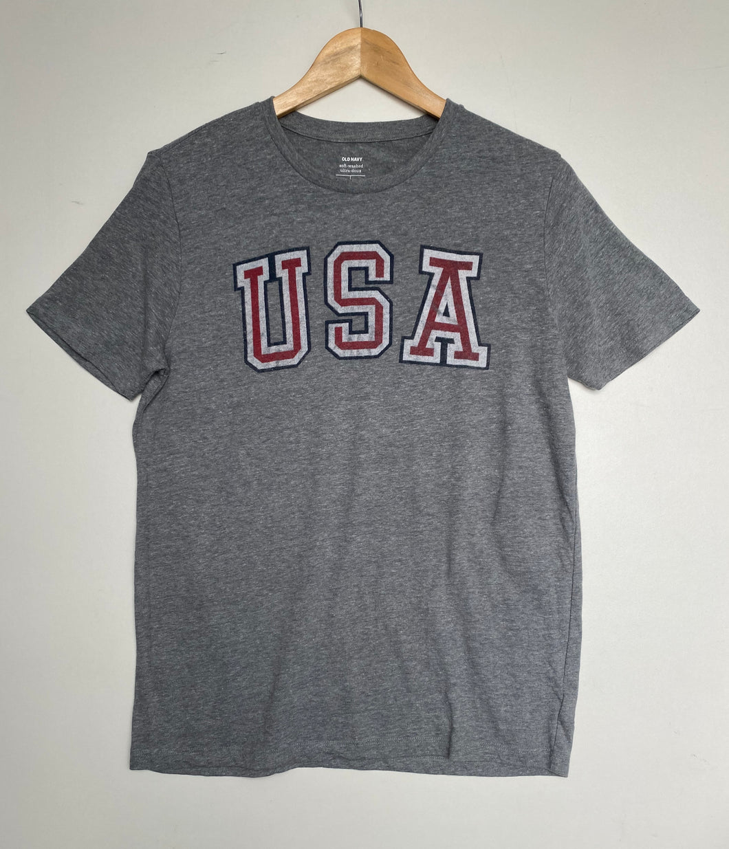 Printed ‘USA’ t-shirt (S)