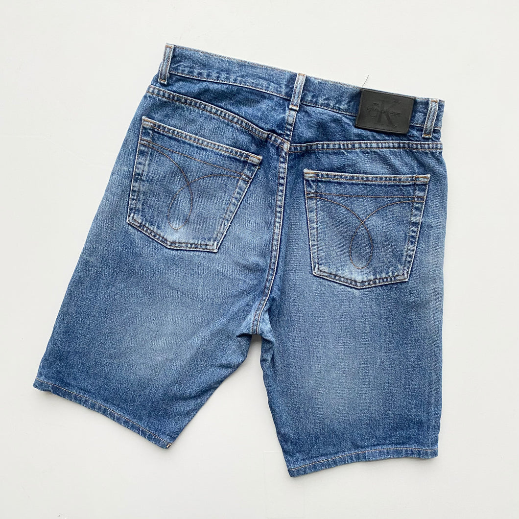 90s Calvin Klein Denim Shorts W32