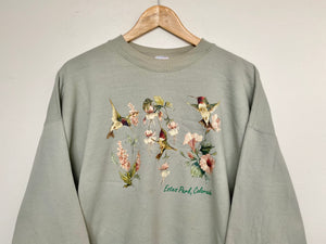 Printed ‘Bird’ sweatshirt (XL)
