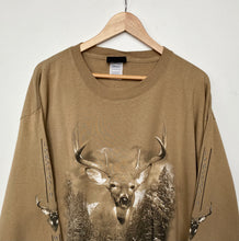 Load image into Gallery viewer, Deer Print T-shirt (XL)