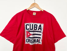 Load image into Gallery viewer, Printed ‘Cuba’ T-Shirt (XL)