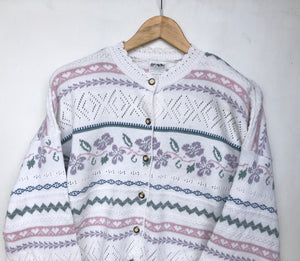 90s Grandad jumper (M)
