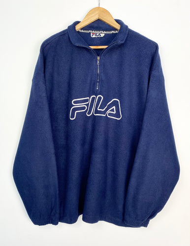 90s Fila 1/4 Zip Fleece (XL)