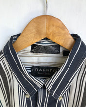 Load image into Gallery viewer, 90s Striped shirt (L)