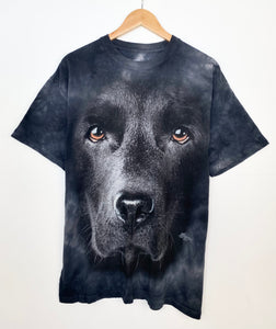 Dog Tie-Dye T-shirt (L)